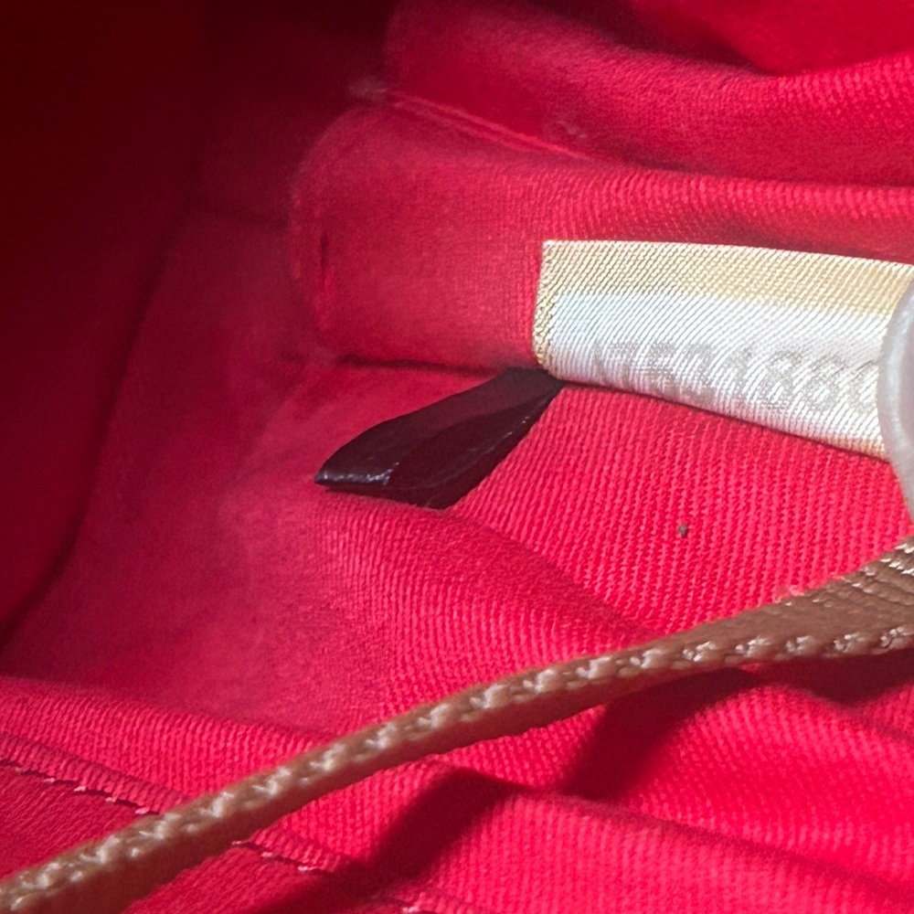 Dooney & Bourke White and Tan Bag - Picture 13 of 14